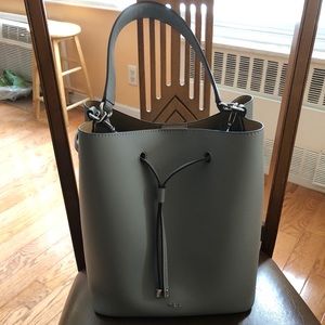 Ralph Lauren Leather Drawstring Bag